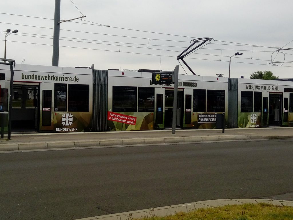 Bahnwerbung Bundeswehr • SD Gruppe • SD Thüringen