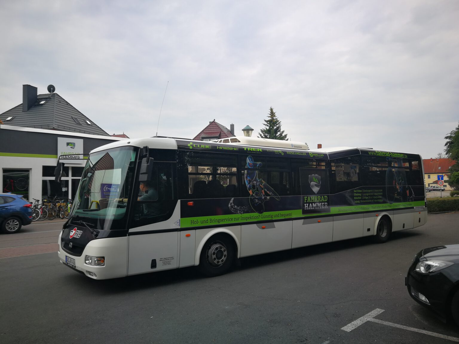 Buswerbung Fahrrad Hammer • SD GRUPPE • VM SachsenAnhalt