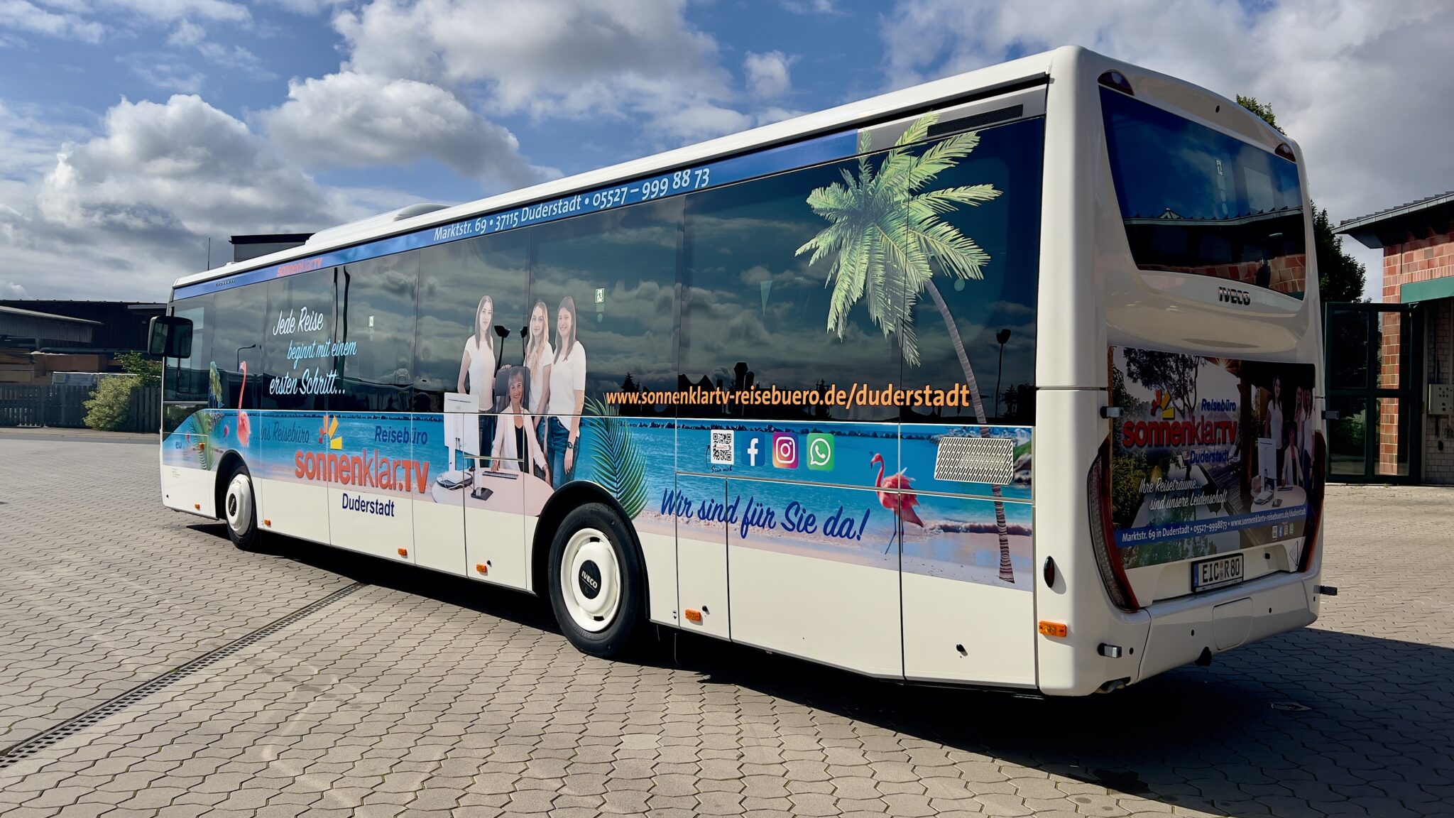Buswerbung Sonnenklar Tv Reisebüro Duderstadt Sd Gruppe