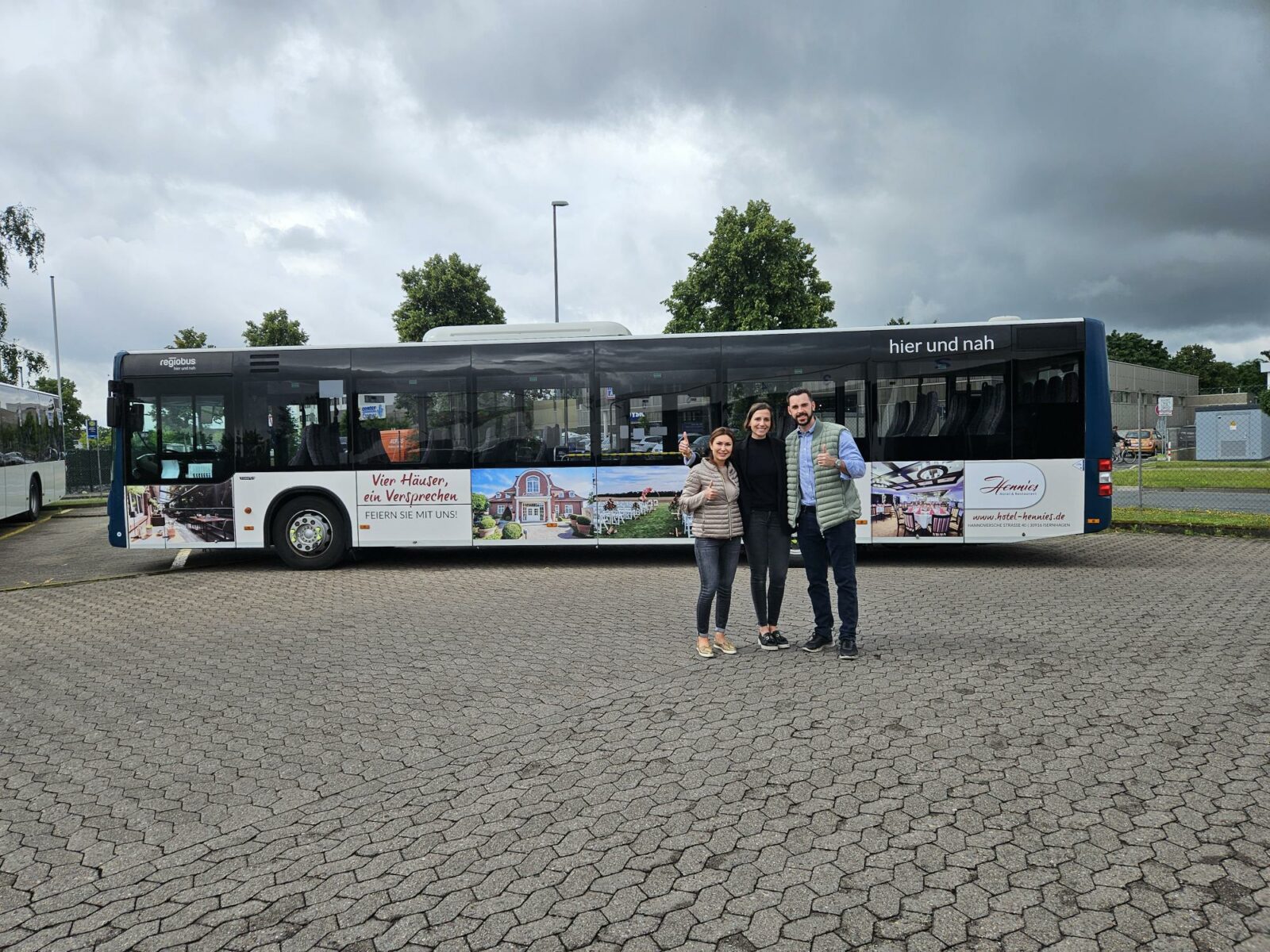 Bus des Hotel Hennies