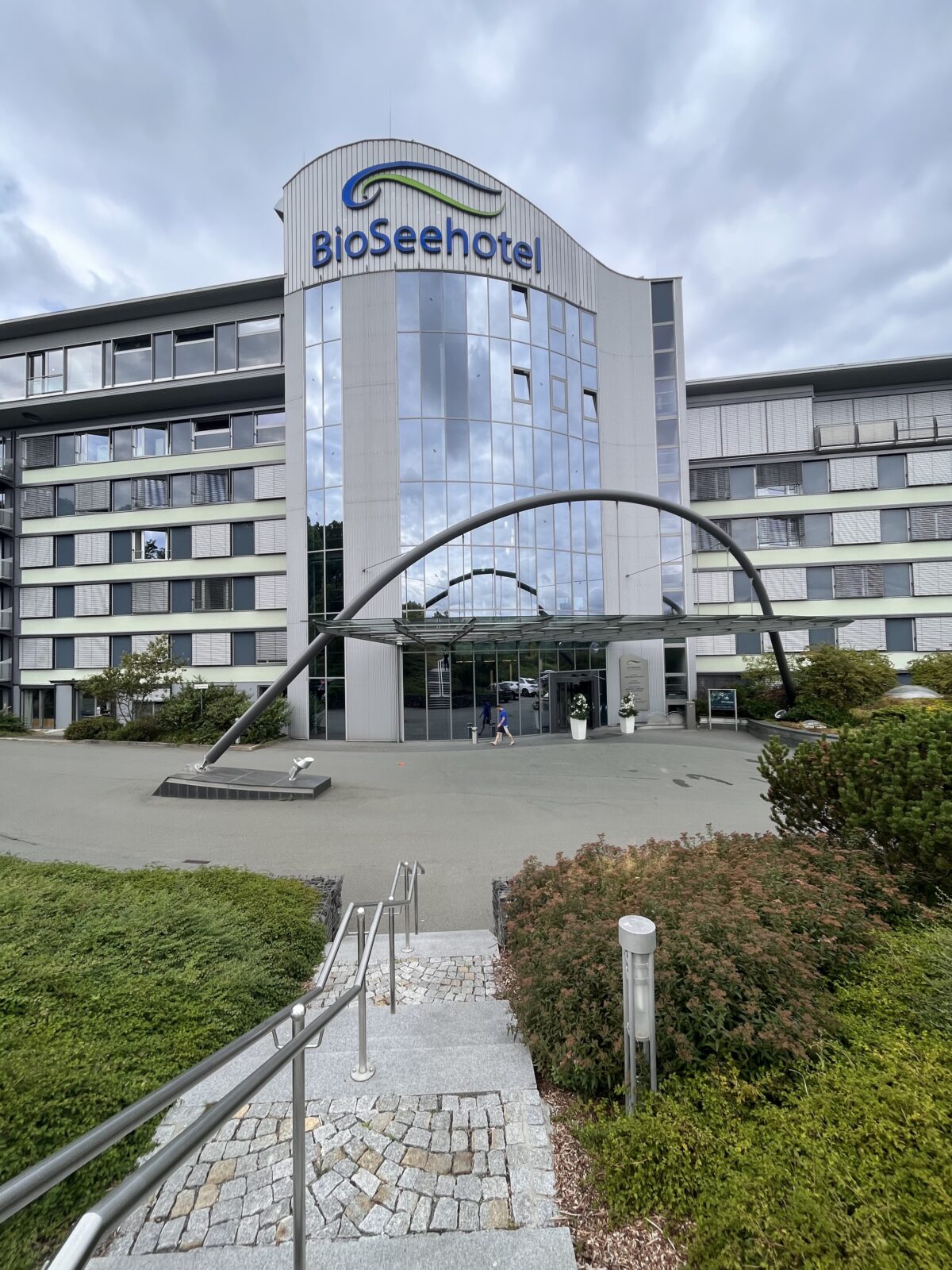 Außenseite vom Biohotel in Zeulenroda 