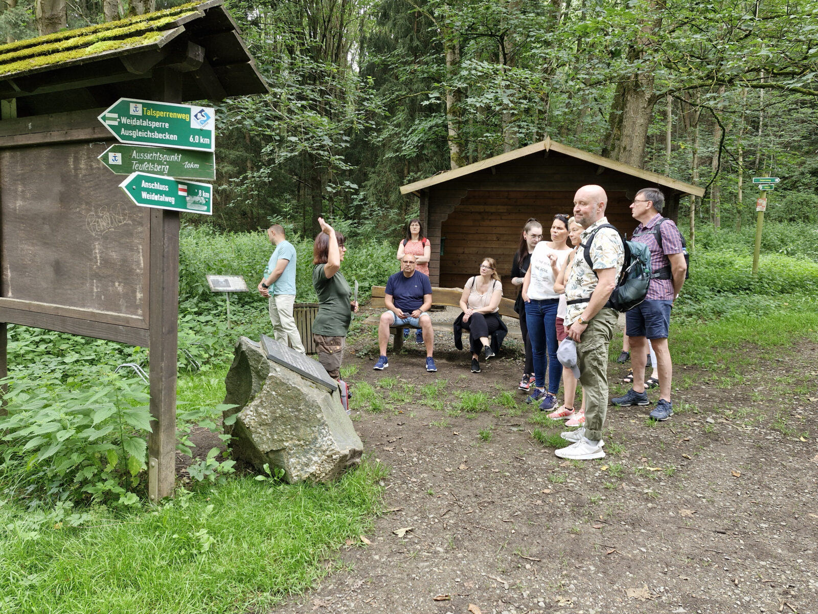 Wanderung in Zeulenroda 