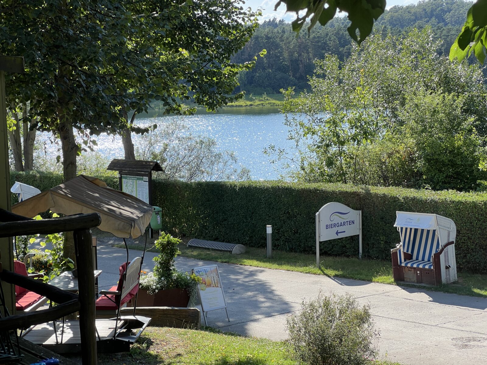 Biergarten Seehotel Zeulenroda