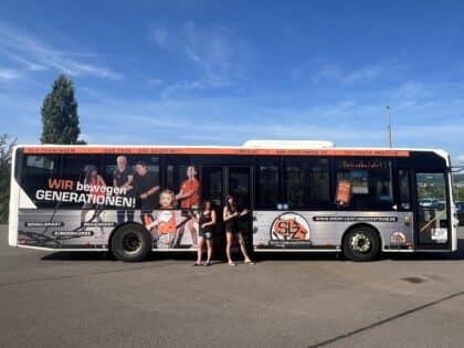 Busübergabe Sport- und Leistungszentrum Ilmenau