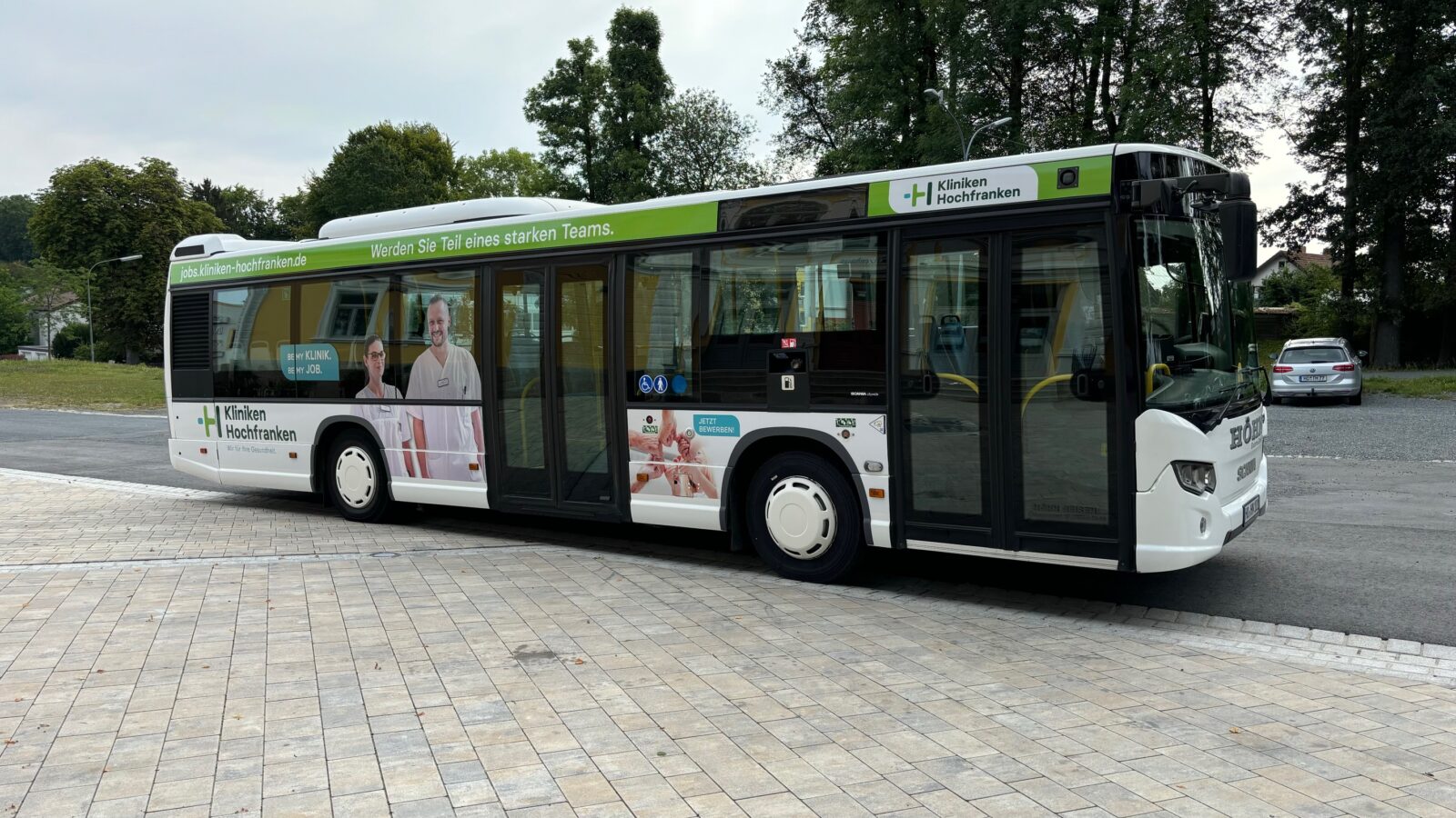 Fahrzeugübergabe Kliniken Hochfranken